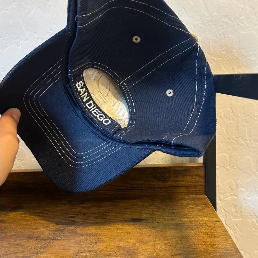 NEW Navy San Diego Embroidered Cap hat unisex womens men’s‎ California Velcro